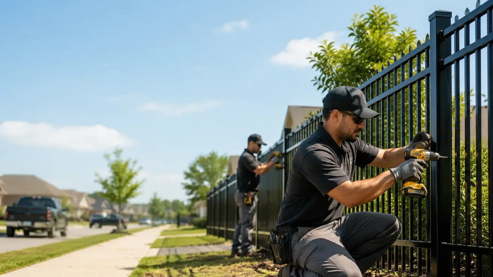 Metal Fence Installation in Oscoda, MI